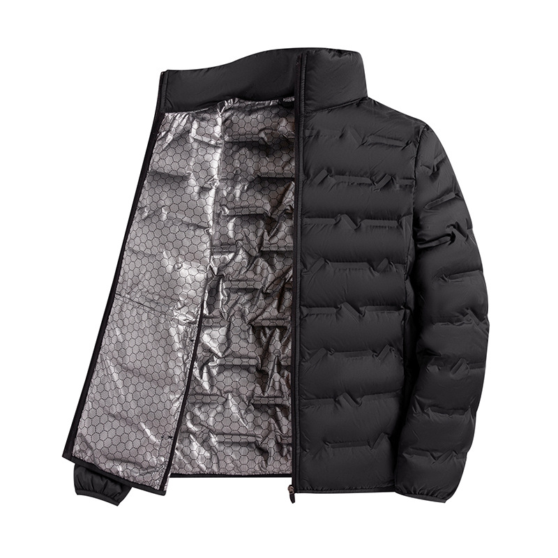 M12125 Winter down jacket men's warm casual thin white duck down jacket men's coat