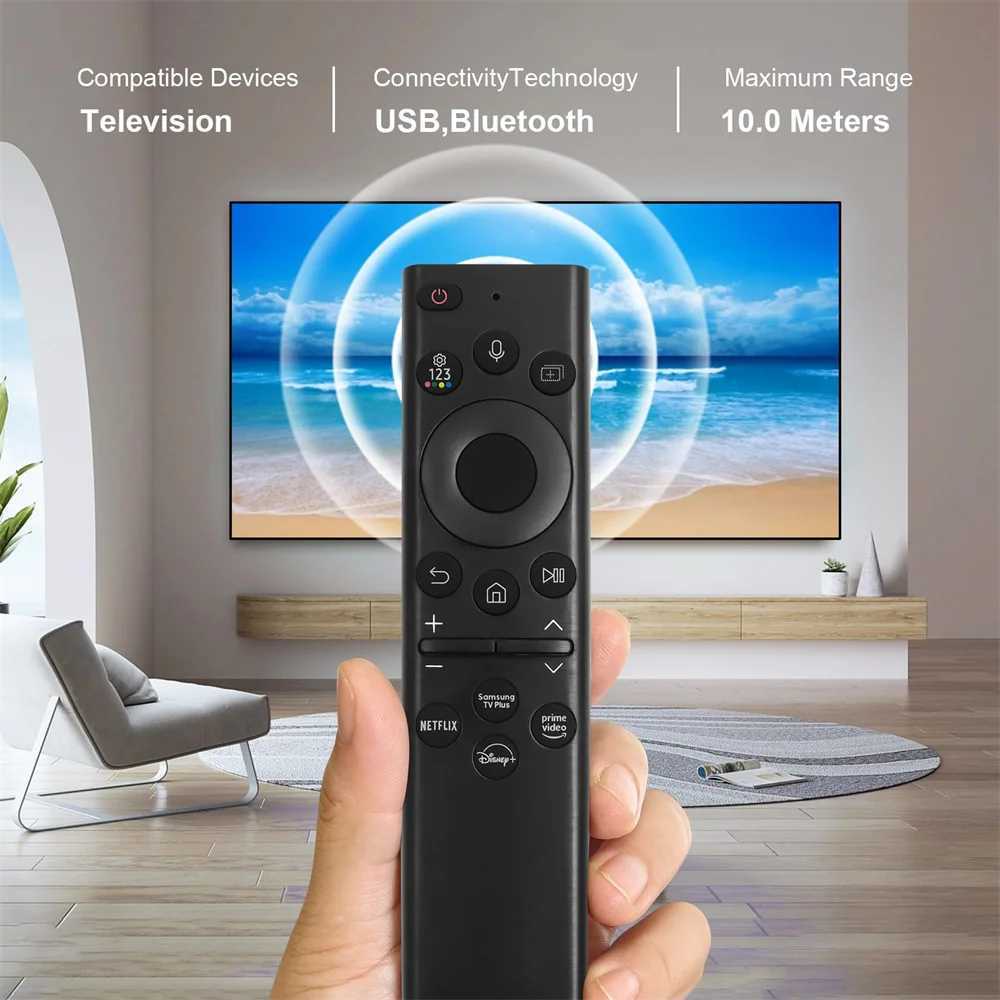 BN59-01385A Solar Voice Replacement Remote Control for TV 2021-2023 Neo QLEDThe Frame and Crystal 4k 8K UHD Smart TVs X241213