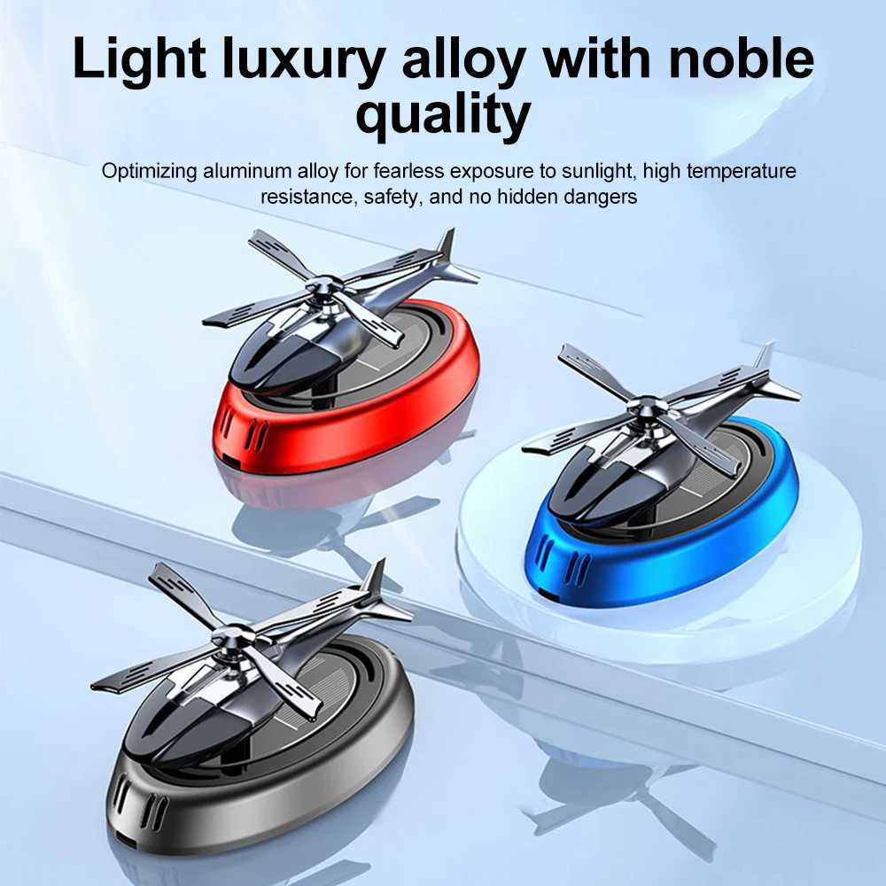 Solar Car Air ener Center Console Car Perfume Heliter Decoration Interior Decoration Solar Car Rotating Perfume DiffuserXJ241213