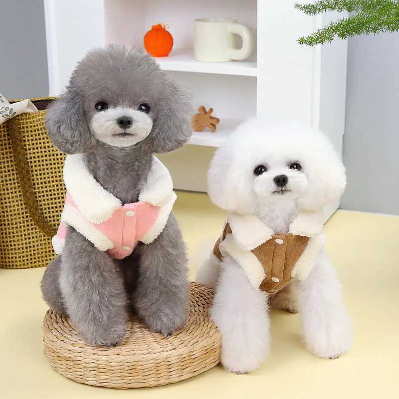 Winter dog cotton jacket warm pet dog clothing for small and medium-sized dogs cats puppies French bulldogs Chihuahua clothing Y241212