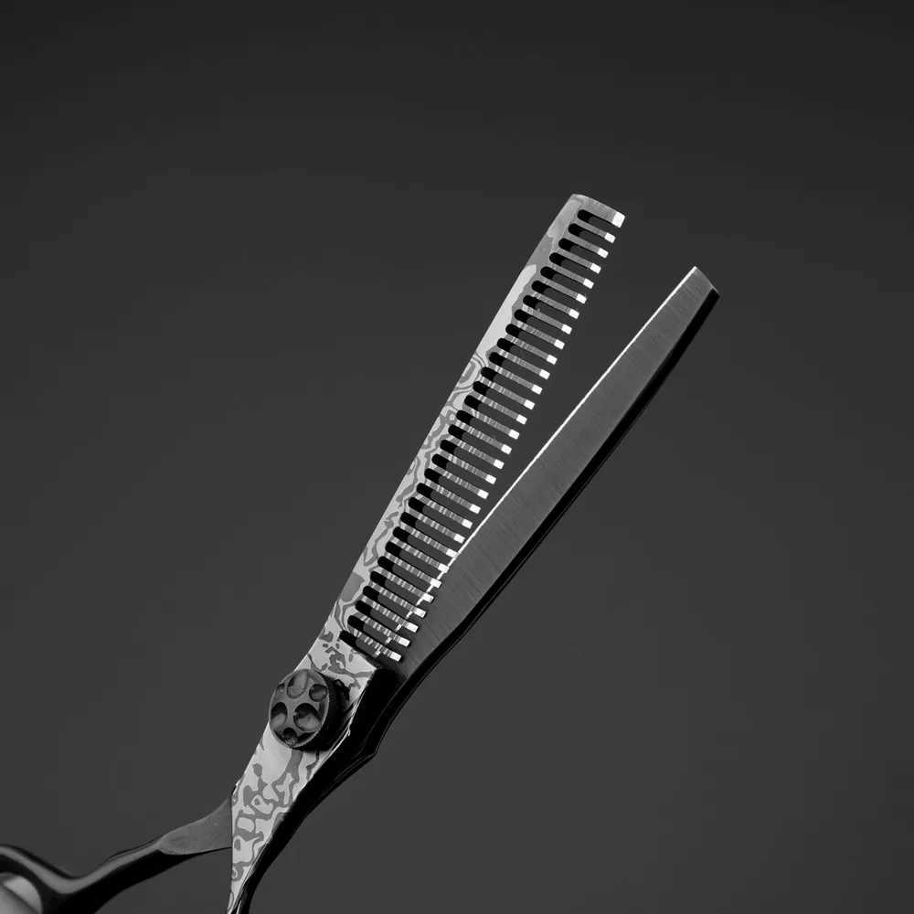 New Arrival New 6.0 Professional Hairdressing Scissors for Barber Cutting Scissors Thinning Shears Hair Scissors Traceless Teeth Scissors Z241213
