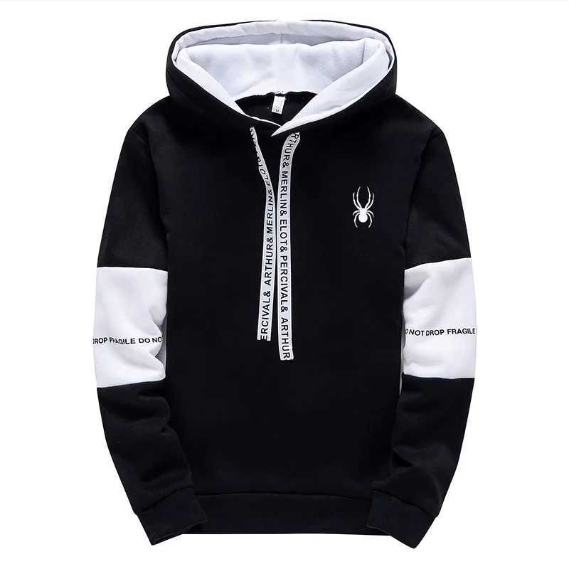 Mens Hoodies Long Sleeve Casual Printing With Letter Sweatshirts New Spring Hip Hop Pullover Sports Top Mens Hooded Sweatshirts W241213