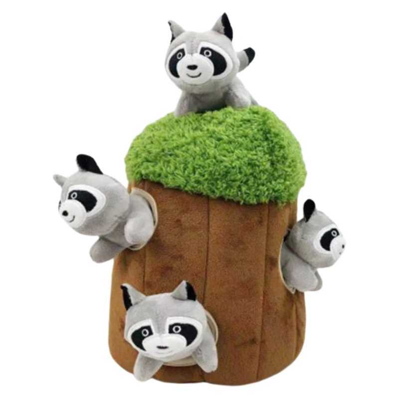 5 plush dog toys hide and seek puzzles stuffed and squeezed animals X241213