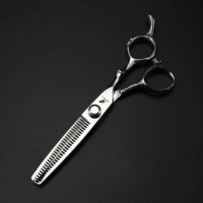 New Arrival Professional JP 440c steel 6-inch hollow hair clipper dragon hair clipper thin hair cutting tool hair clipper Z241213