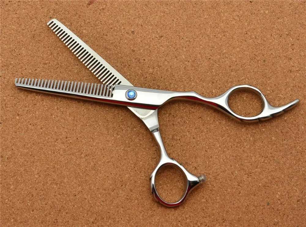 New Arrival 6.0 inch 198# professional hair clipper 440C 62HRC home and salon clipper double tooth thin hair clipper Z241213