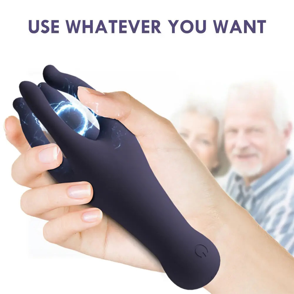 Trainer Glans for Men Powerful Vibrating Penis Sex Toys G Spot Masturbator Soft Fingertip Prolong Endurance Massage Vibrator 241213