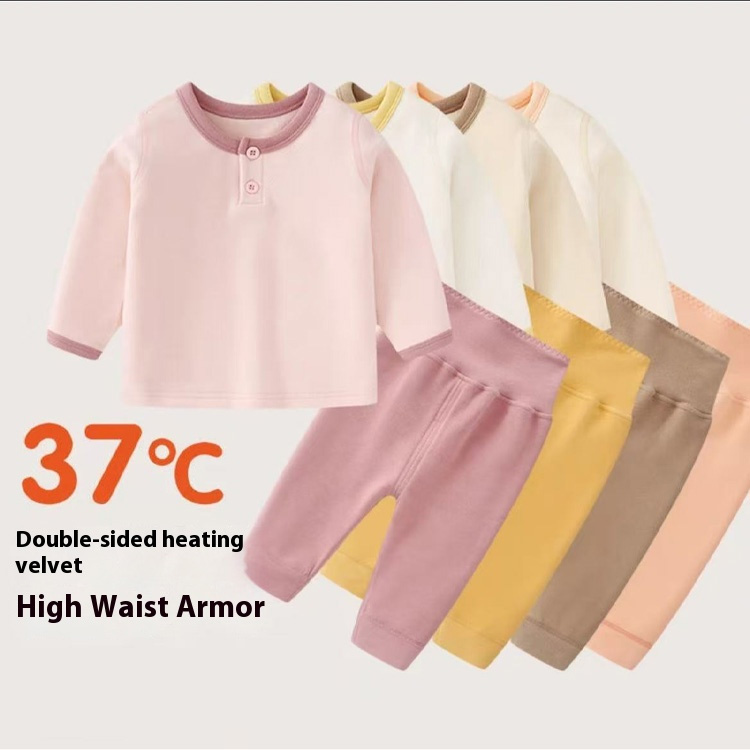 Infant's Soft Wool Blend High Rise One Piece Autumn Winter Outfit