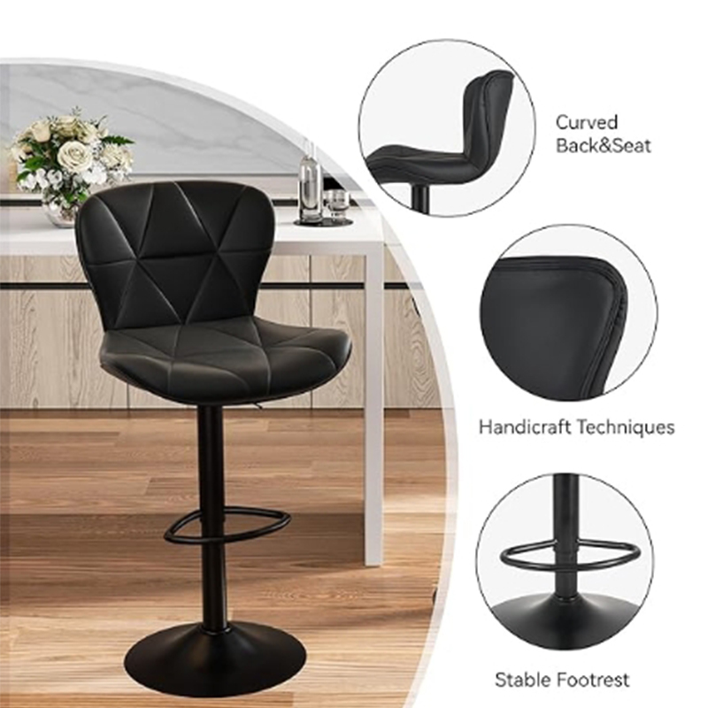 Contemporary Bar Stools Versatile Chairs Suitable for Home Bars and Restaurants