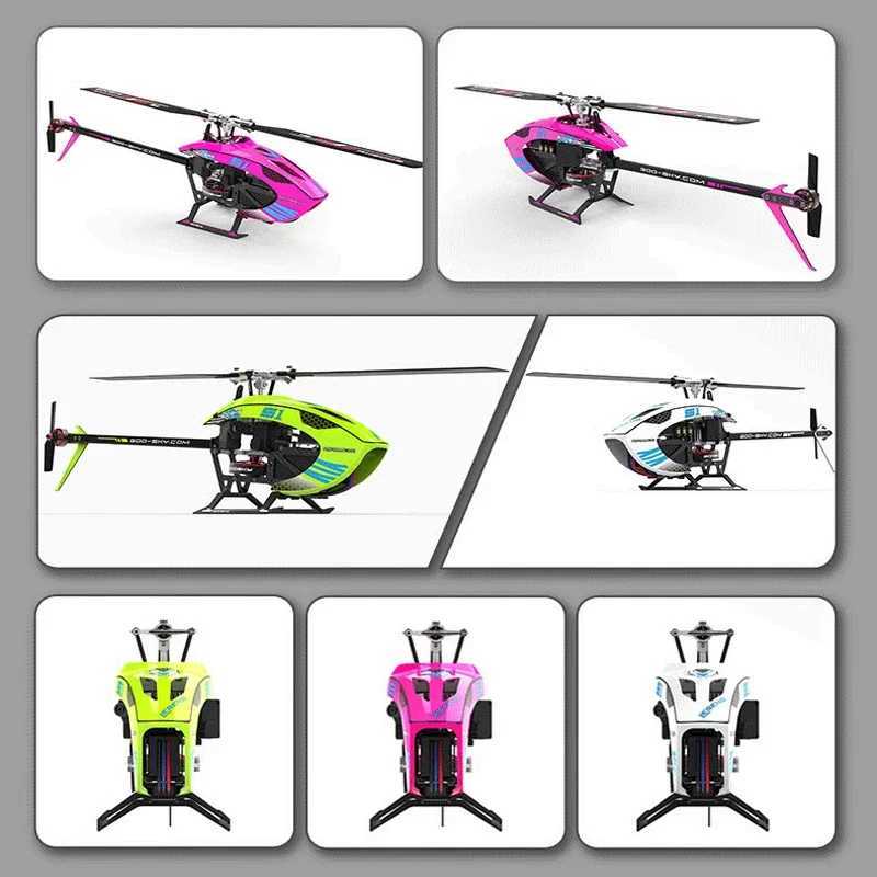 Electric/RC Aircraft Goosky S1 BNF/RTF 6CH 3D Stunt Double Brushless Motor Direct Drive Motor Flybarless Direct-drive RC Helicopter Toys Gifts Y241213