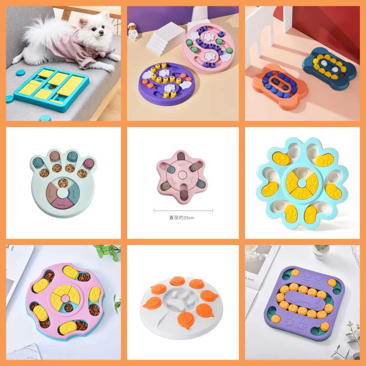 Dog Toys for Puppies Interactive Dog Toys for Training DogEnrichment Toys for Large Medium Small Smart Dogs Pet Puzzles To X241213