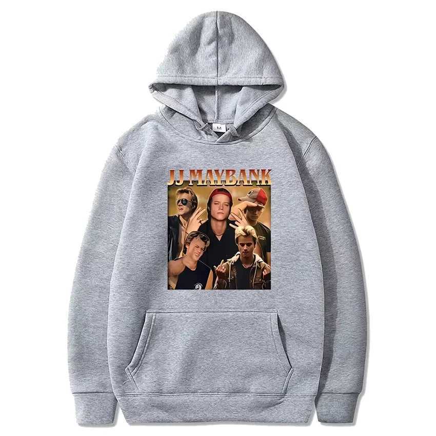 Series 3 Fashionable Wool Hoodie for Mens Retro Street Mens Pullover JJ Maybank Long Sleeve Hoodie W241213