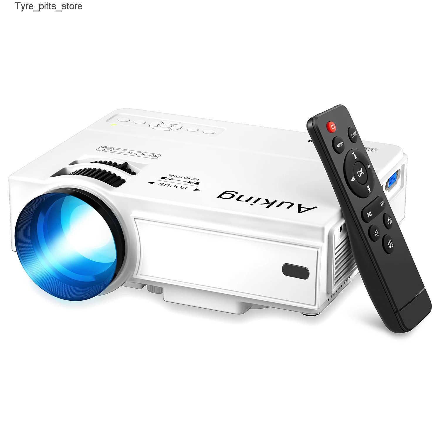 Projectors Auking mini projector 1080P full HD proyector 4k LCD home theater projector short throw projector 4k L240910