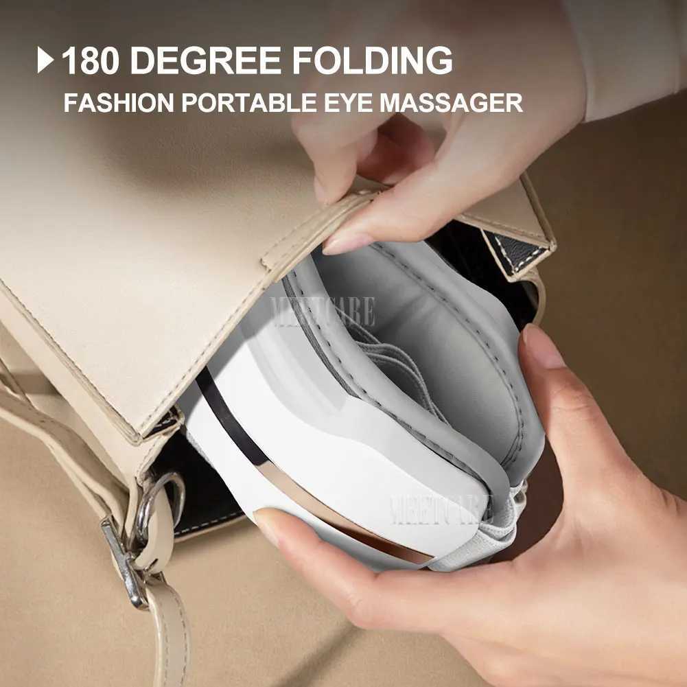 Eye Massager Smart Airbag Vibration Hot Compress Massage Bluetooth Music Eye Fatigue Relief Relax Migraines Relief Sleep Improve W241213