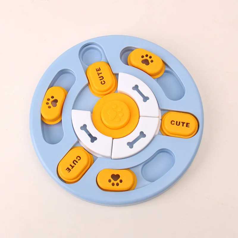 Dog Sniffing Puzzle Toy Pet Slowly Eating Food Tray Distribution Feeding Machine Training Game Cat and Dog Intelligent Toy X241213