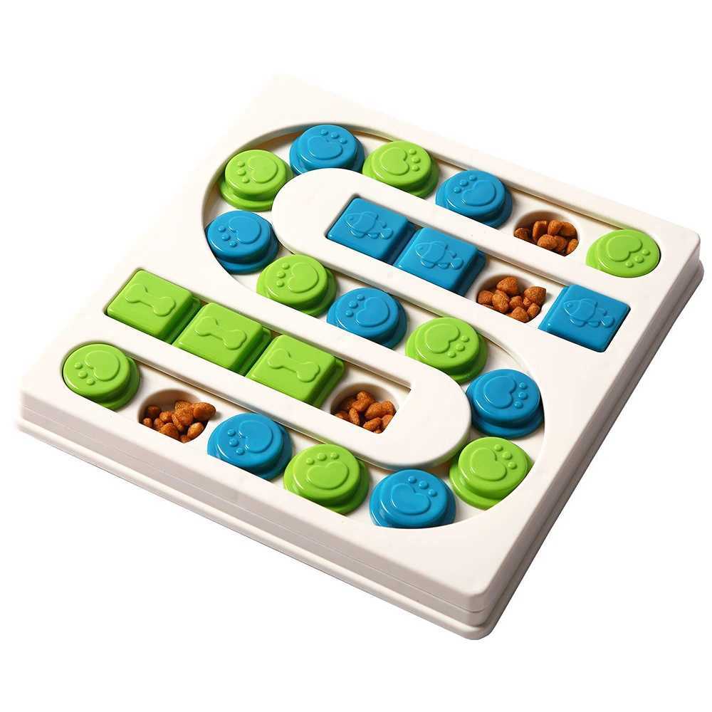 Dog Puzzle Toys Slow Feeder Interactive Puppy Increase IQ Training Game Food Dispenser Slowly Eating NonSlip Bowl Pet Dogs Toy X241213