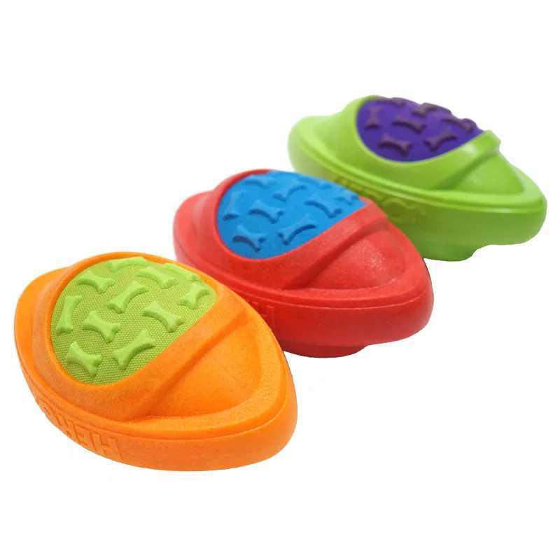 CAITEC dog toy soccer is suitable for dogs floating squeezing hard and sturdy suitable for outdoor throwing and suitable for medium to large dogs X241
