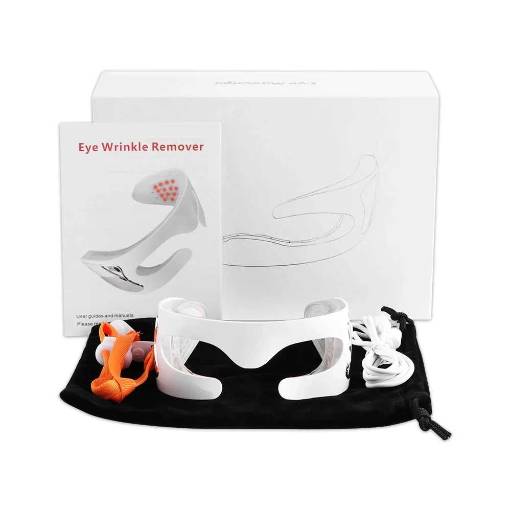 Eye Care Instrument Electric Eye Massager LED Phototherapy EMS Vibration Heating Fatigue Eye Bag Beauty Devices W241213