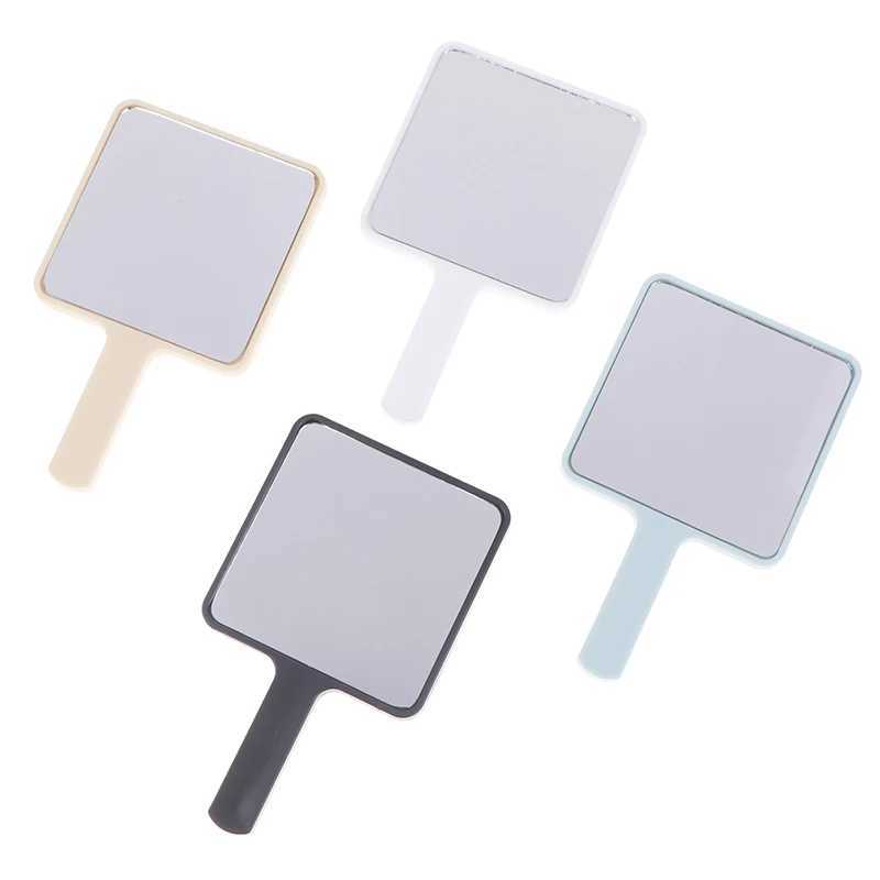 Handheld Makeup Mirror Square Makeup Vanity Mirror With Handle Hand Mirror SPA Salon Compact Mirrors Cosmetic Mirror For WomenXJ241213