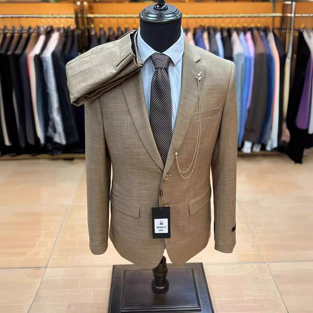 3830 three-piece professional formal suit for groomsmen