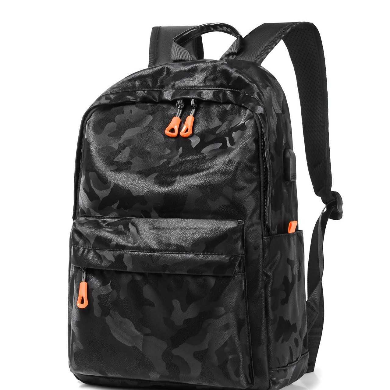 men's backpack simple large capacity travel backpack fashionable and lightweight student backpack multifunctional computer bag 241215
