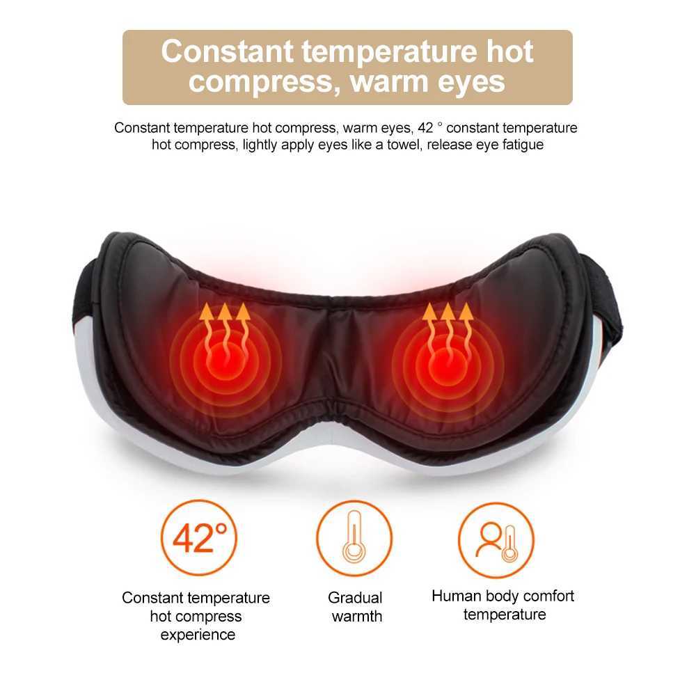 High frequency intelligent air bag vibration eye massager fatigue eye dark circle removal instrument heating music to relieve fatigue W241213