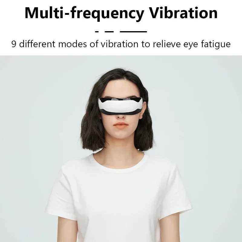 Eye Care Massager Electric Eye Massager Magnetism Eye Massager 9 Vibration Modes Mind Relax USB Rechargeable Health Care Massage W241213
