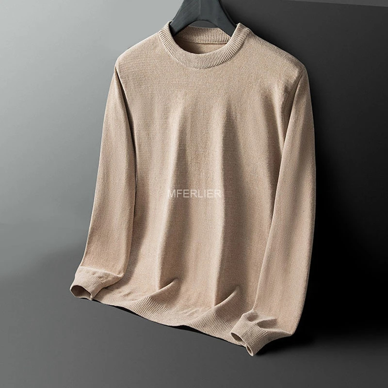 Autumn Spring Plus Size Sweater 6XL 7XL 8XL 140kg Loose Men Sweaters 241213