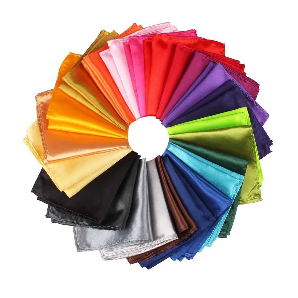 Mens Business Chest Towel Mens Solid Pocket Square Set Hanji Gentleman Hanji Classic Set Scarf Mens Hand Handle W241213