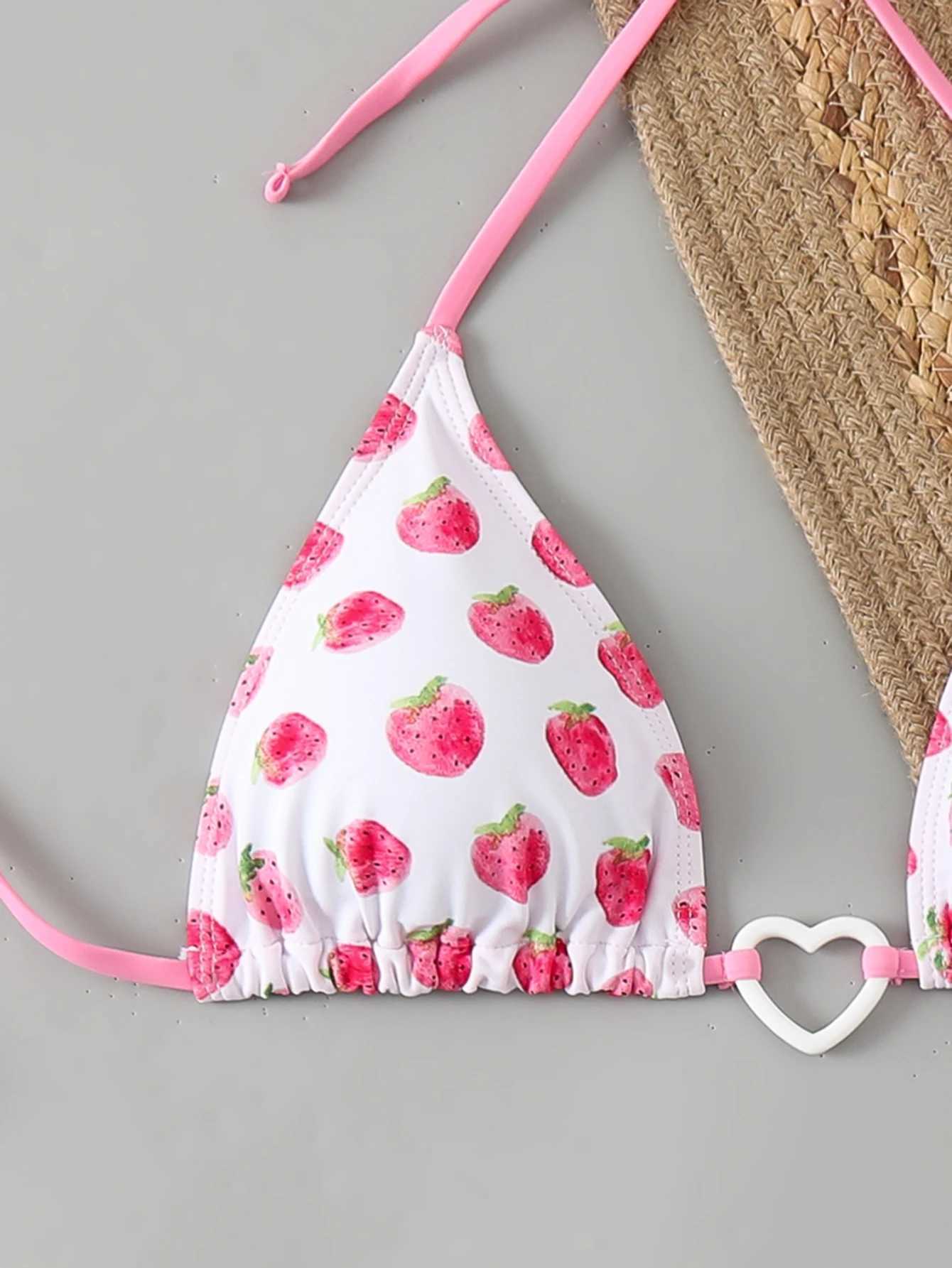 BIKINX bikini push up Micro bikinis woman ladies strawberry swimwear 2 piece Thong swimsuit bathing suits luxury beachwearXJ241212