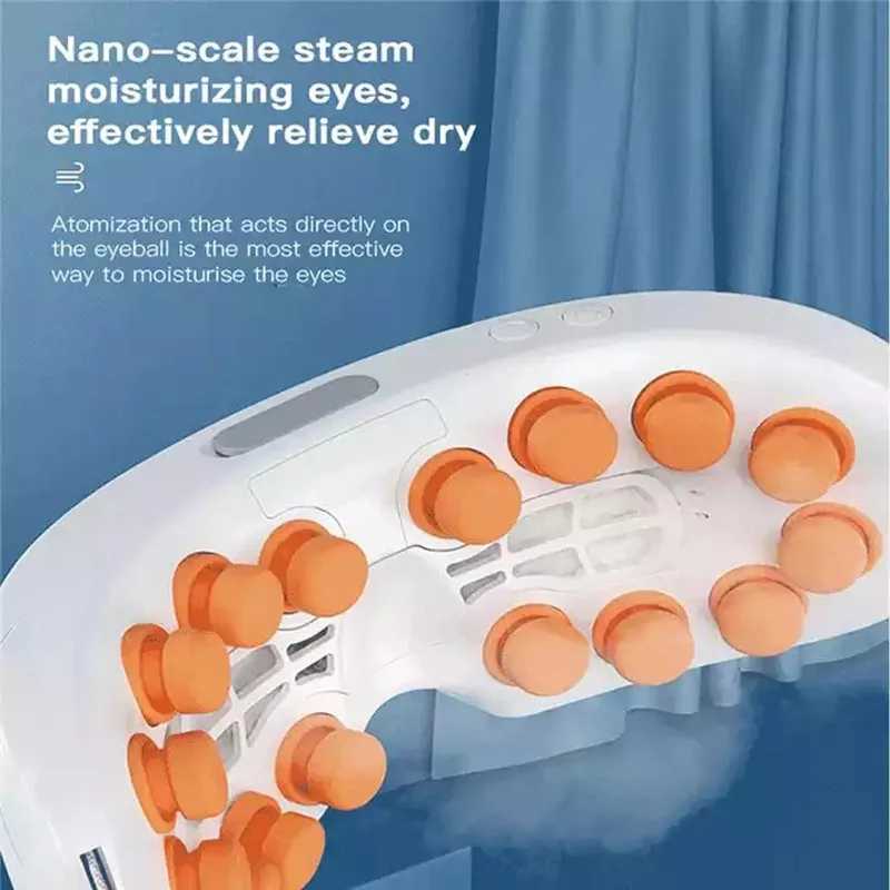 Smart Nano Steam Eye Massage Care Instrument Nebulized Eye Massager Point Massage Massager Relieves Fatigue in Dark Circles W241213