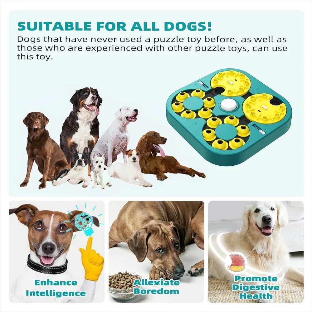 Dog supplies advanced puzzle toys for smart dogs slow feeders X241213