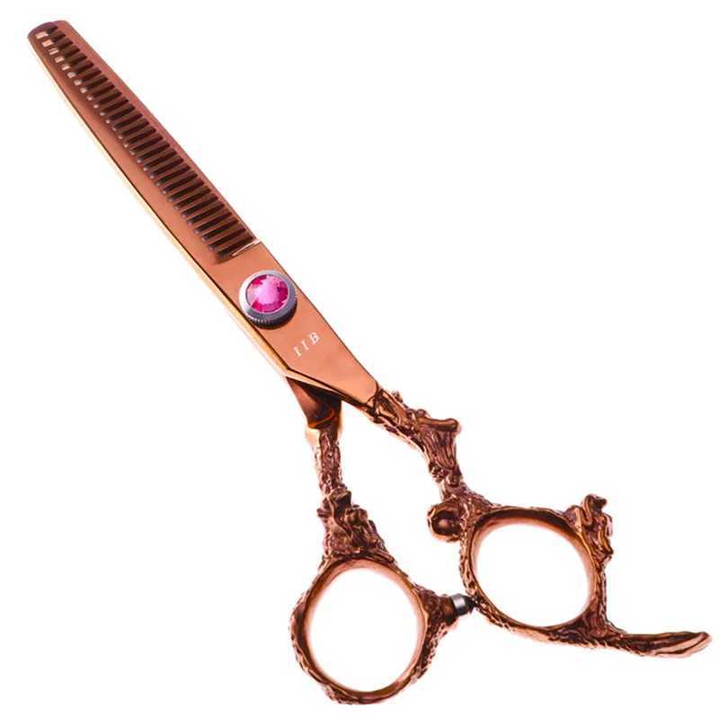 New Arrival Professional Stainless Steel Hair Scissors Salon Cutting/Thinning Hairdressing Shears Regular Flat Teeth Blade Styling Tools Z241213