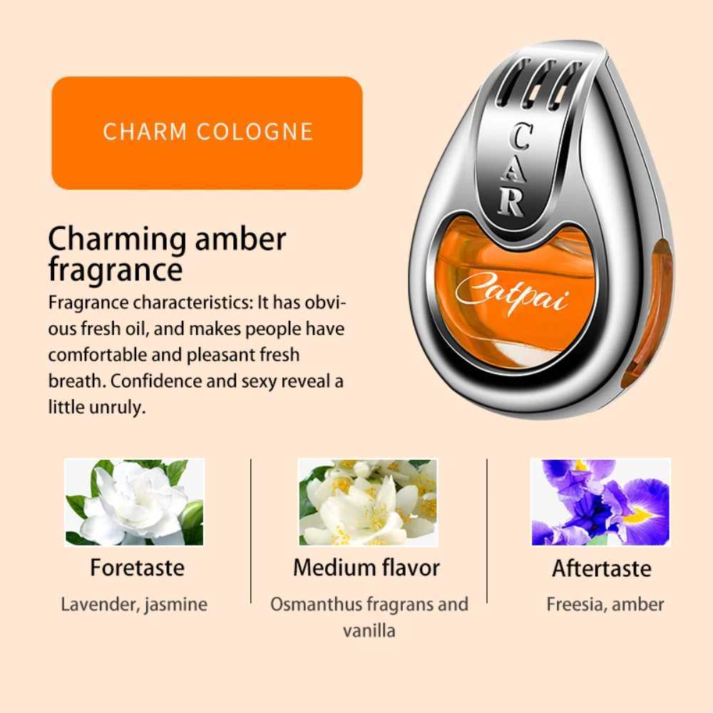 Car Air ener Fragrance Car Interior Air Vent Creative Diffuser Lasting Pendant Aroma For Auto Smell Perfume ScentXJ241213
