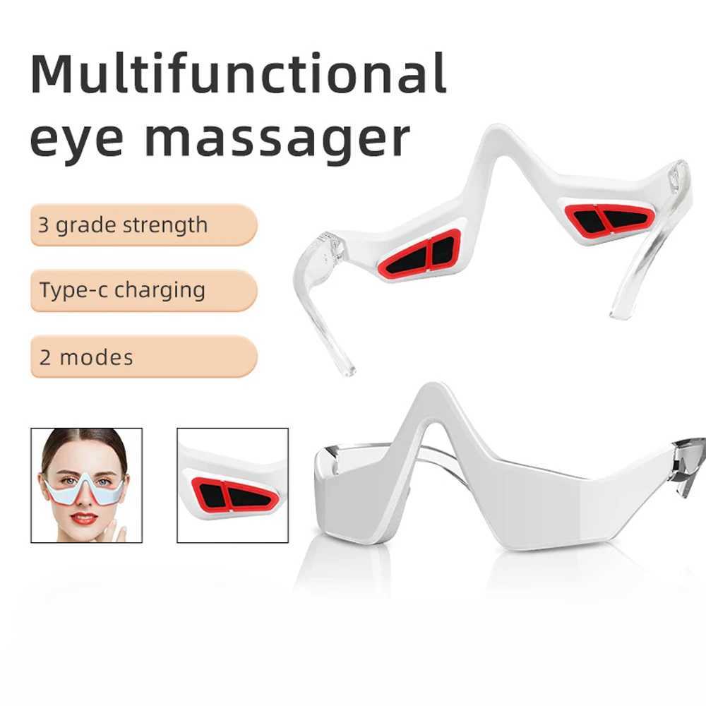 Red Light Therapy 3D Eye Massager Relieves Eye Fatigue Electric Eyes Massage Beauty Remove Anti Wrinkle Eye Relaxtion Tool W241213