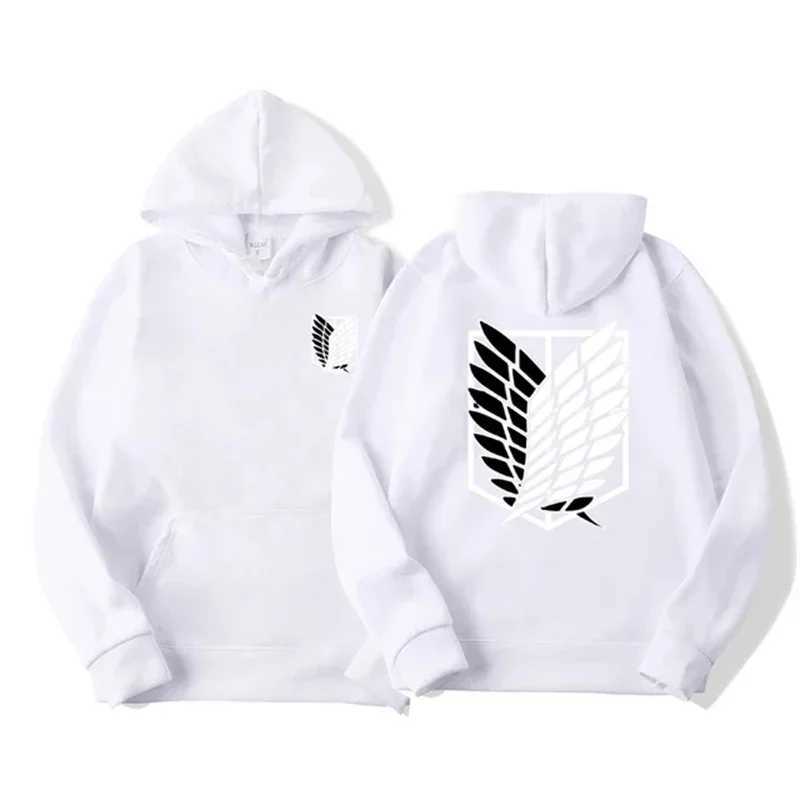Attack Titan Mens Hoodie Anime Hoodie Mens Street Clothing Pullover Harajuku Shinki No Jingjin Hoodie Sportswear Clothing W241213