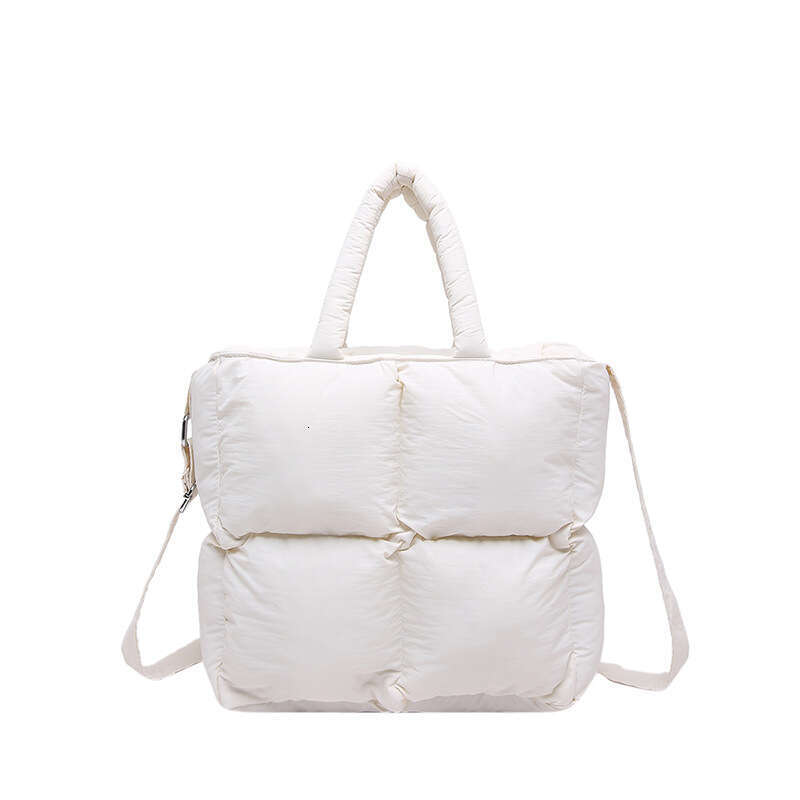 Fashionable Handheld Cotton Robe for Women 2025 Summer New Style Trendy Versatile Shoulder with High Quality and Simple Crossbody Bag