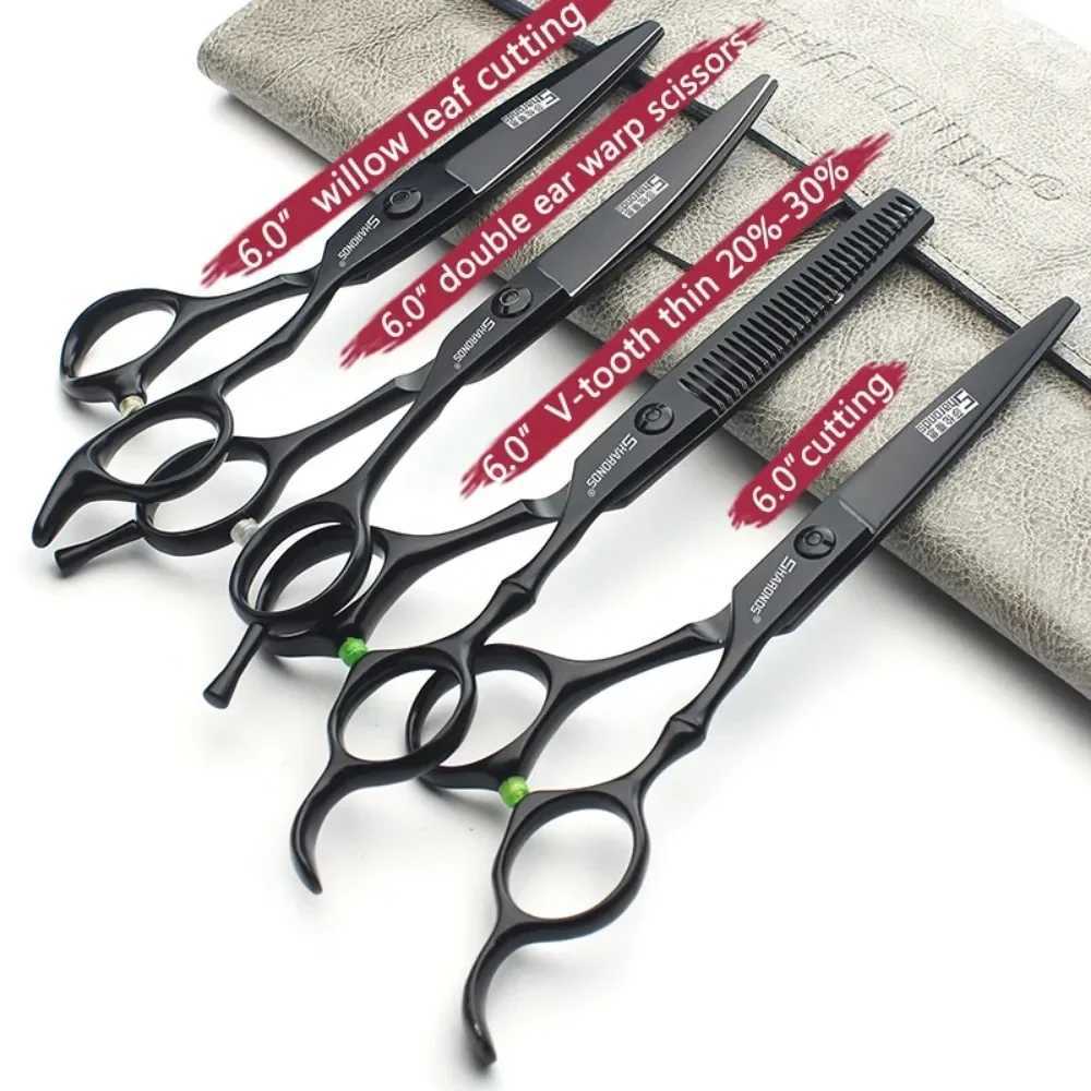 New Arrival 5.5/6-inch professional hair salon shears high-quality cutting shears micro tooth laser line shears Z241213