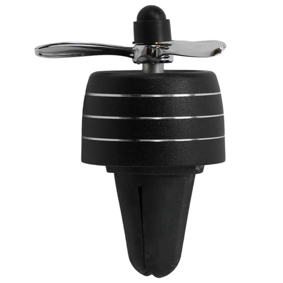 Car Air ener Rotating LED Fragrance Dispenser Fragrance Car Propeller Air Outlet 3-leaf Fan Car Diffuser For Air VentXJ241213
