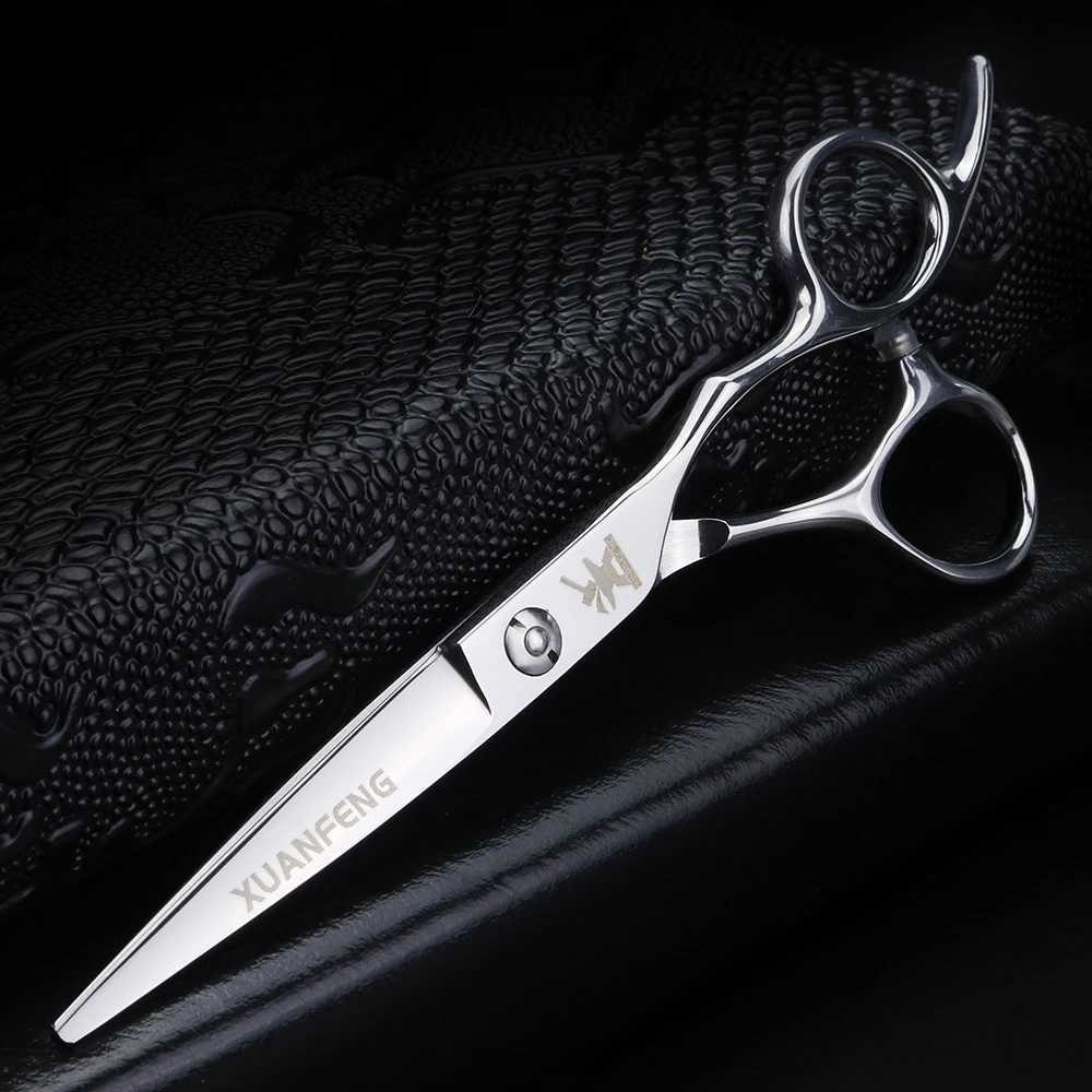 New Arrival Xuanfeng 5.5-inch 6.5-inch Barber Scissors Gallery Styling Tools Cutting Scissors and Thin Scissors Series Z241213