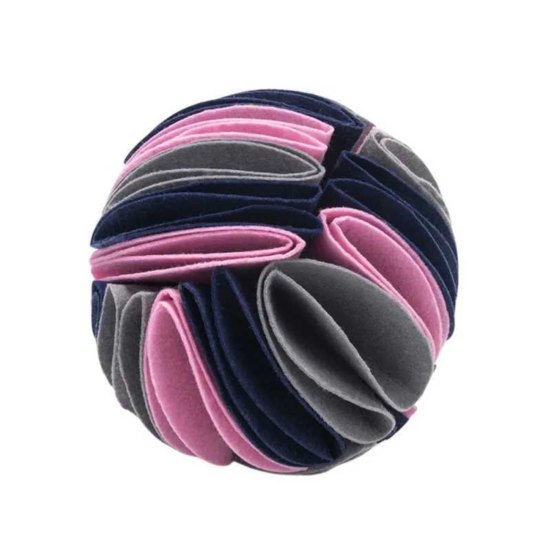 Dog Sniffing Ball Mat Training Food Slow Feeding Mat Foldable Pet Nose Blanket Toy Relieves Stress Dog Cat Puzzle Toy X241213
