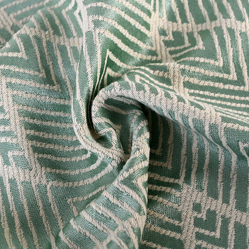 Simple Coffee Table Mat, Modern TV Cabinet Cloth, Long Cotton and Linen Square Tablecloth, Japanese Stripes