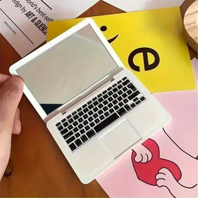 Hot Sale 1X High Quality Portable Creative Mirror Mini Makeup Mirror For Apple Notebook Macbook Air Apple ComputerXJ241213