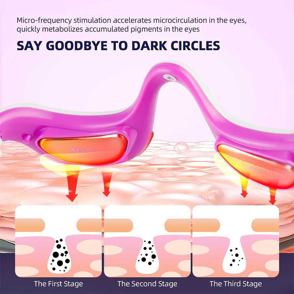Electric Eye Massager Anti Wrinkle Aging Eye Care Beauty Tool Massage Rechargeable Eye Fatigue Relief Device W241213