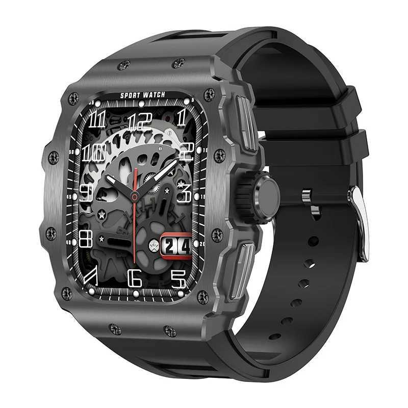 AK65 smartwatch AMOLED large screen mens BT call heart rate health monitoring sports fitness tracker bracelet T241213