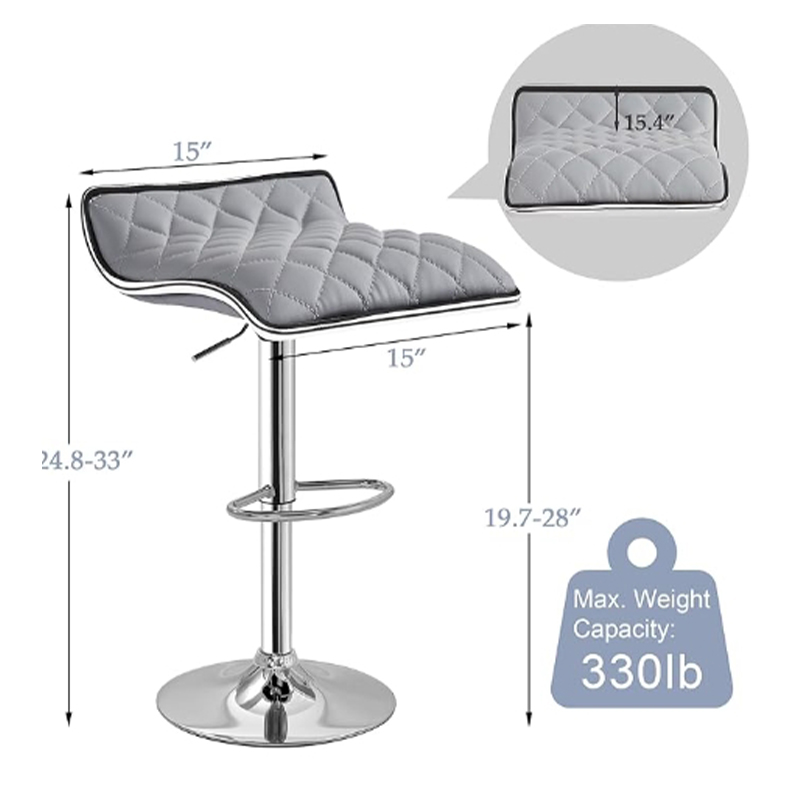 Stylish Bar Chair with Ergonomic Design - Durable Material for Comfortable Seating