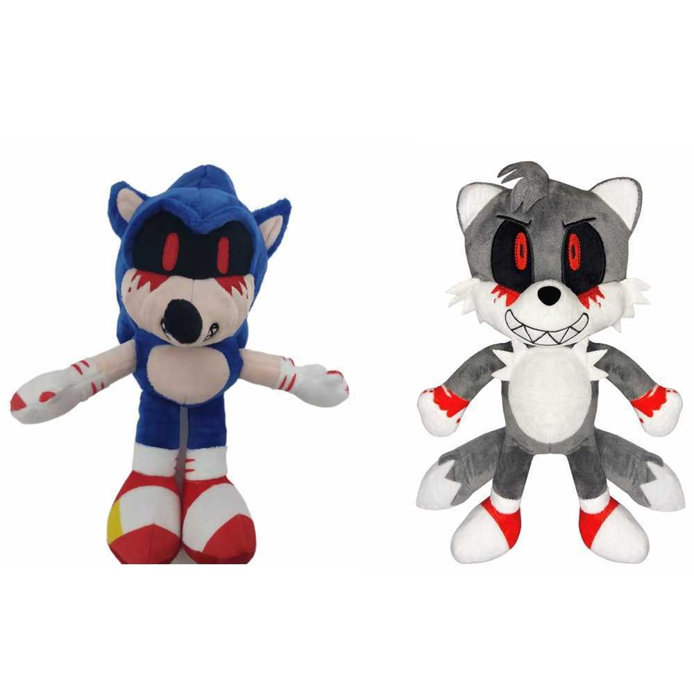 Plush Dolls Large quantity discount animation film sonic hedgehog super sonic plush toy doll