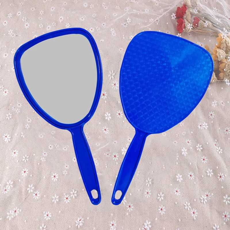 Basic Solutions Hand Mirrors With Plastic Handle Version of The Cartoon Makeup Mini Portable Handheld Mirror Single Girl CuteXJ241213