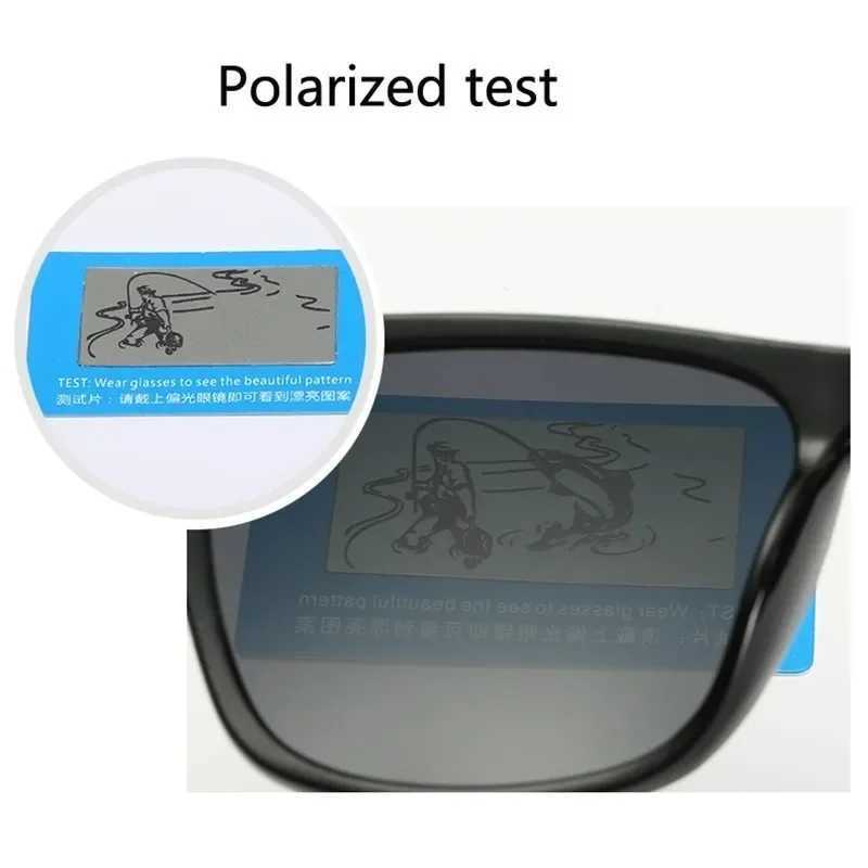New Mens Polarized Sunglasses Anti-UV Color-changing Driving Sunglasses Luxury Brand Polarization Sun Glasses For MenX241213