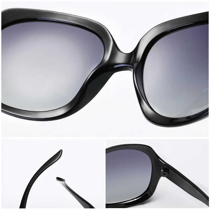 New Trends Famous Fashion Brand Designer Polarized Oval Sunglasses Women Luxury Sun glasses Female Vintage Driving UV400 EyewearX241213