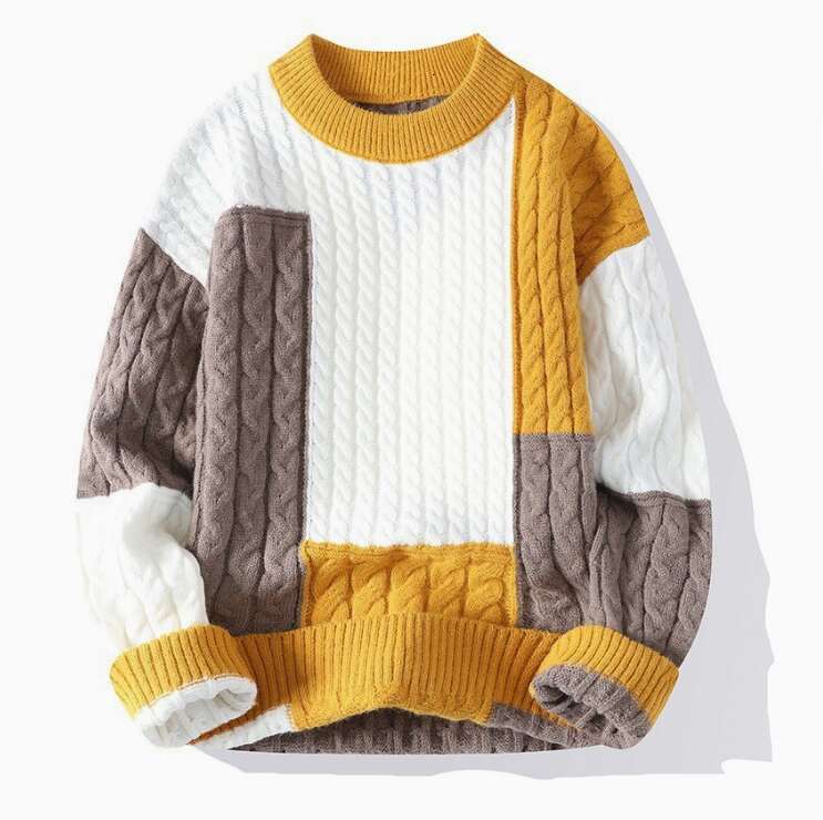 Designer Men's Sweater Hoodie Loose Knitted Sweater Woolen Sweater Women's Autumn/Winter Business Leisure Plush Sweater Knitted Sweater Hood